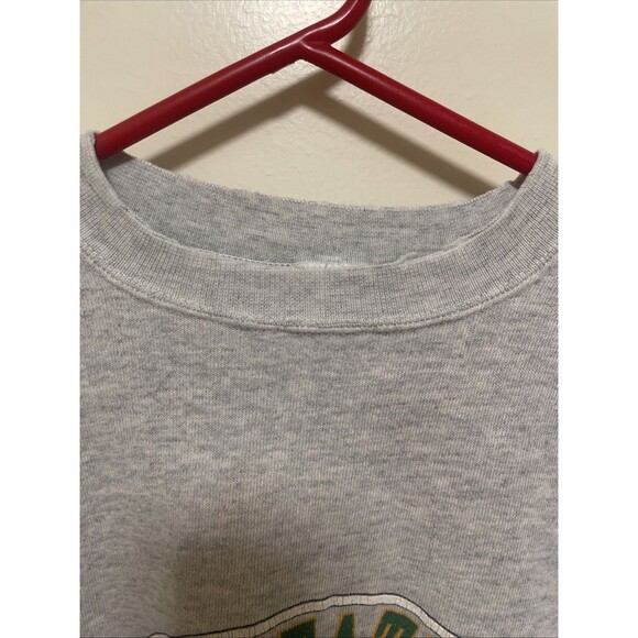 vintage UNIVERSITY OF NORTH DAKOTA CREWNECK SWEATSHIRT Bison 1980 M/L - Picture 3 of 9